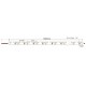 Tira LED 5 mts Flexible 50W 600 Led SMD 3014 Iluminación LATERAL IP20 Blanco Frío